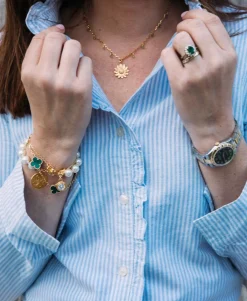 Kiel James Patrick Sunflower Bead Chain Necklace^ Necklaces