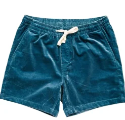 Kiel James Patrick The Coastal Cord Short- Blue^Men Shorts