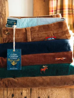 Kiel James Patrick The Cozy Campfire Cords - Navy^Men Pants