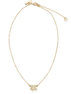 Kiel James Patrick The Crystal Four Leaf Clover Necklace^ Necklaces