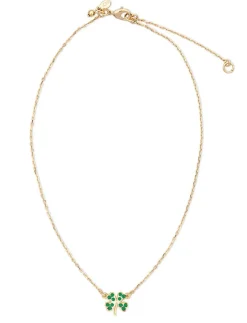 Kiel James Patrick The Crystal Four Leaf Clover Necklace^ Necklaces