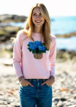 Kiel James Patrick The Hydrangea Basket Sweater^Women Sweaters