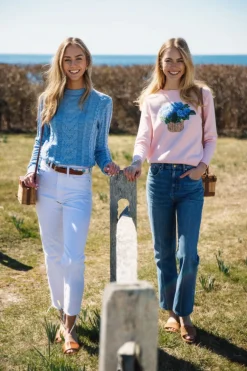 Kiel James Patrick The Hydrangea Basket Sweater^Women Sweaters