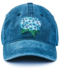 Kiel James Patrick The Hydrangea Bloom Hat- Navy^ Hats