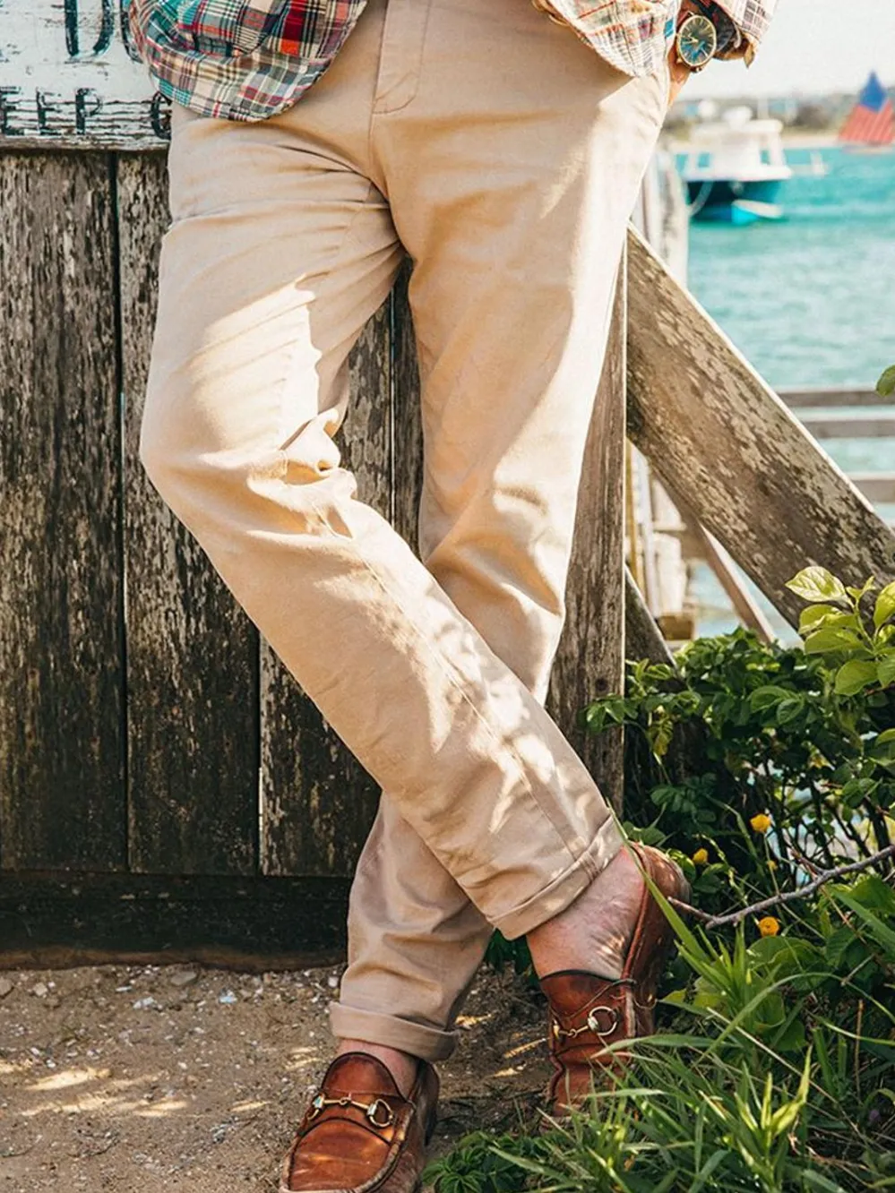 Kiel James Patrick The New England Chinos - Tan^Men Pants
