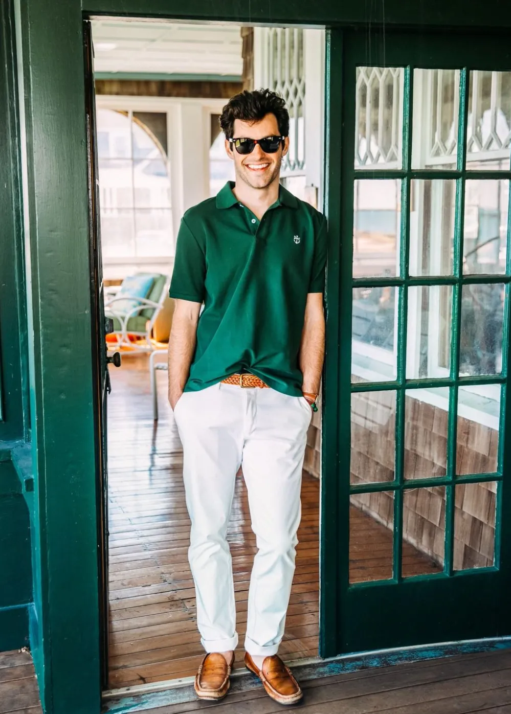 Kiel James Patrick The New England Chinos - White^Men Pants