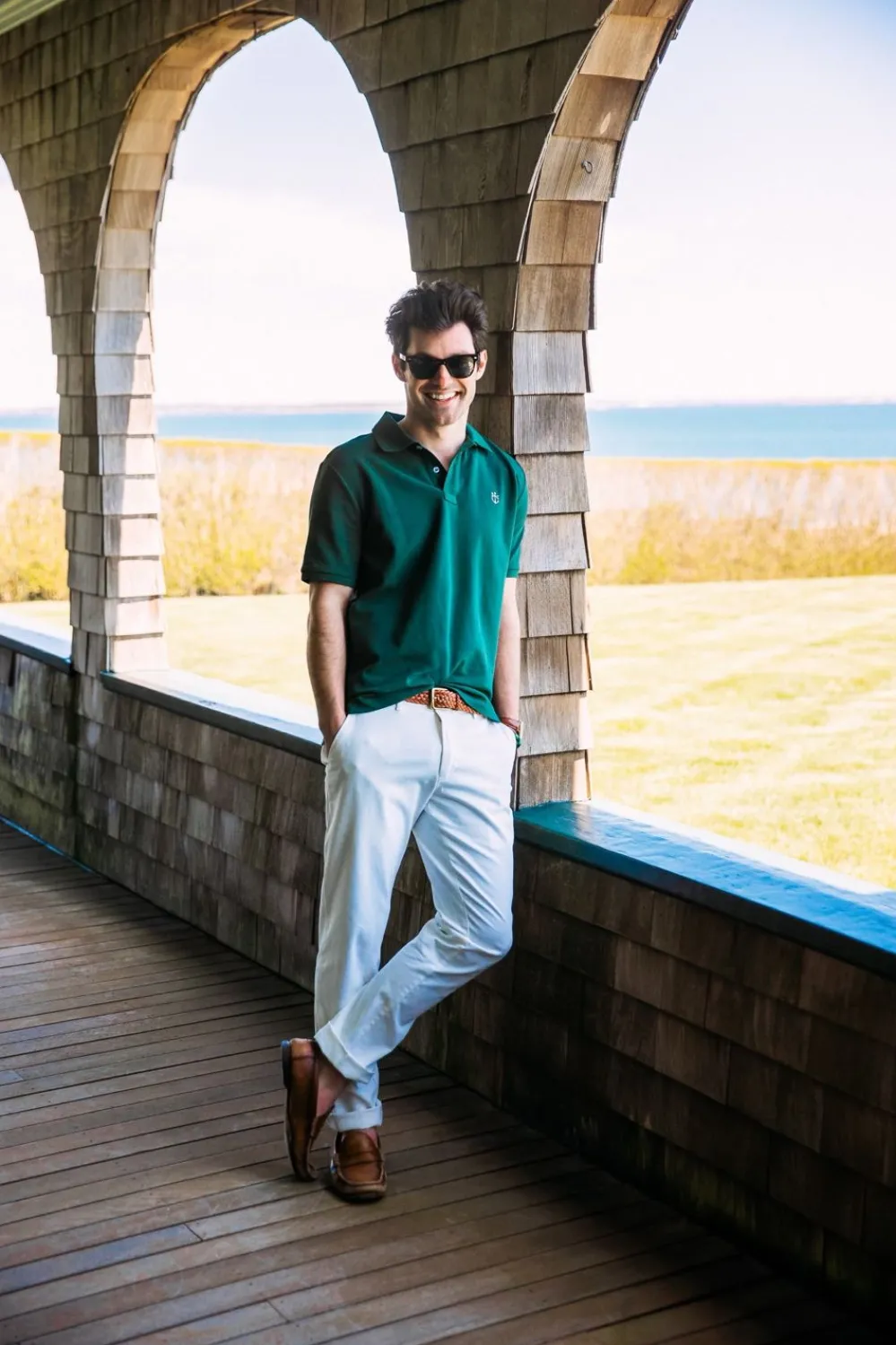 Kiel James Patrick The New England Chinos - White^Men Pants