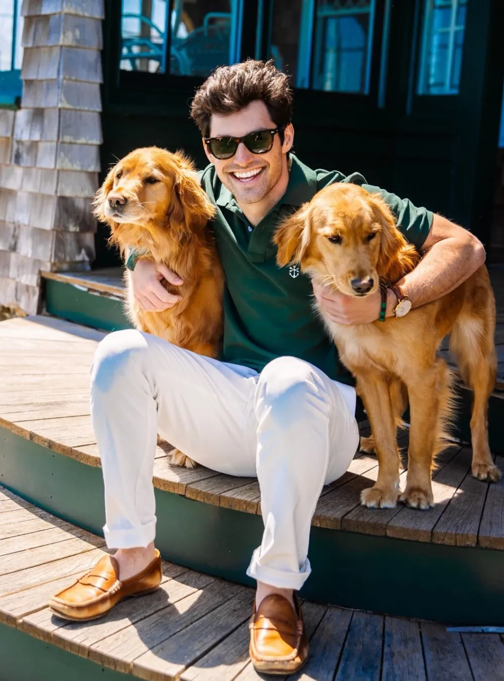 Kiel James Patrick The New England Chinos - White^Men Pants