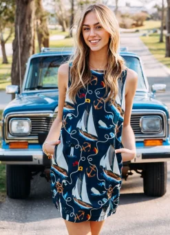 Kiel James Patrick The New England Mariner Shift Dress^Women Dresses