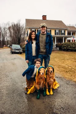 Kiel James Patrick The Old Salt Navy Raincoat- Kids^Kids Outerwear