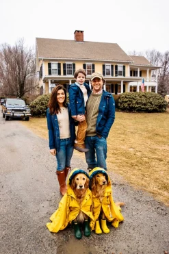 Kiel James Patrick The Old Salt Navy Raincoat- Men'S^Men Outerwear