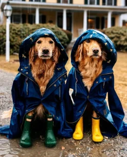 Kiel James Patrick The Old Salt Navy Raincoat- Men'S^Men Outerwear