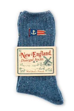 Kiel James Patrick The Old Salt Yacht Flag Donegal Socks^ Socks