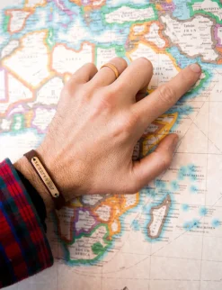 Kiel James Patrick World Traveler'S Bracelet - Tan^ World Traveler'S Collection