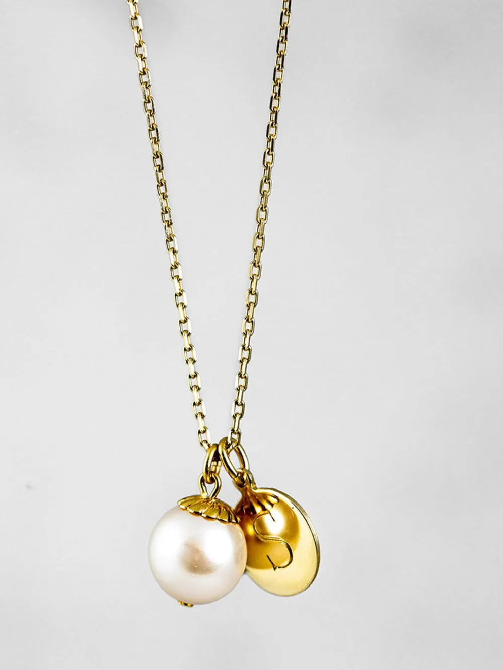 Kiel James Patrick World'S Your Oyster Gold Necklace --Class Of 2024^ Class Of 2024